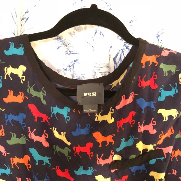 Anthropologie blouse! Very colorful and fun! - Picture 3 of 4